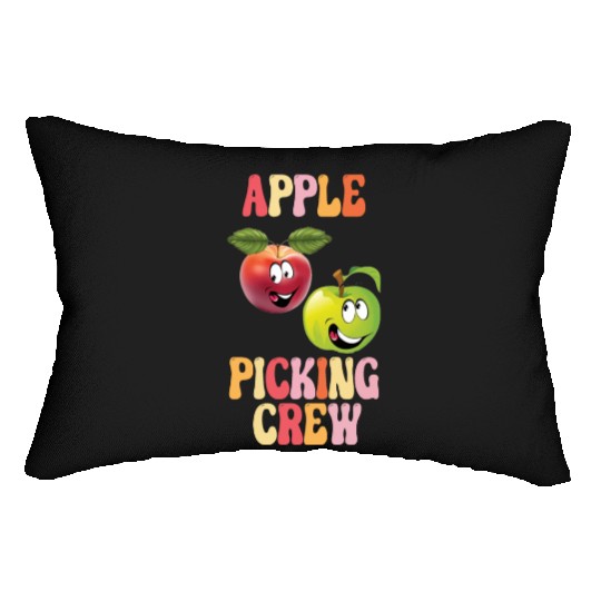 Apple Picking Crew Apple Picking Outfit Apple Lumbar Pillows