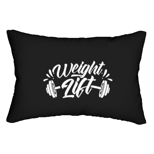 Weightlift Gym Lifting Weightlifting Workout Lumbar Pillows