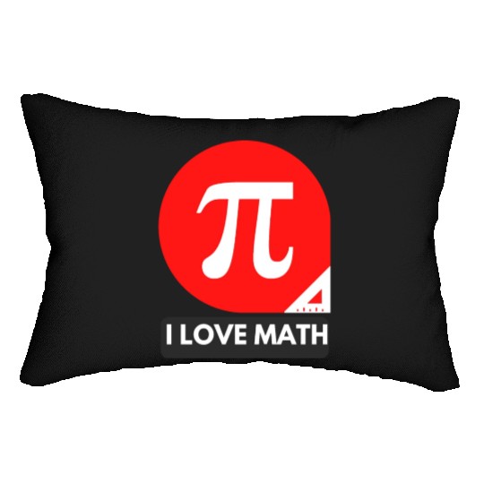 I love Math Lumbar Pillows