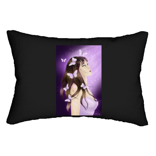 BTS Butterfly Fan Girl Lumbar Pillows