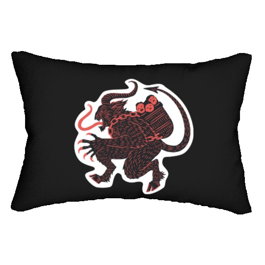 krampus Lumbar Pillows