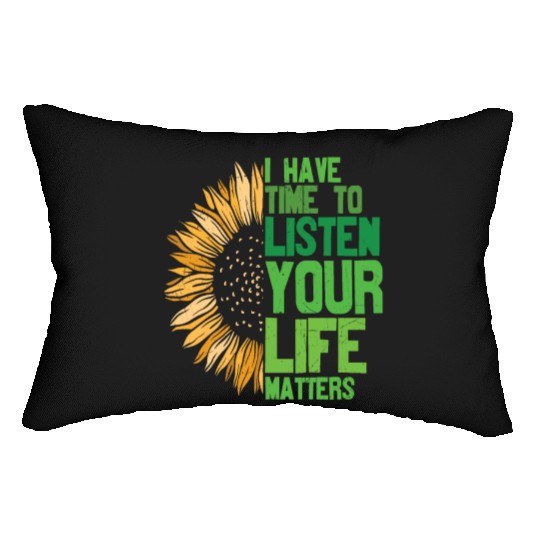 You Matter Motivational Sayings Lumbar Pillows