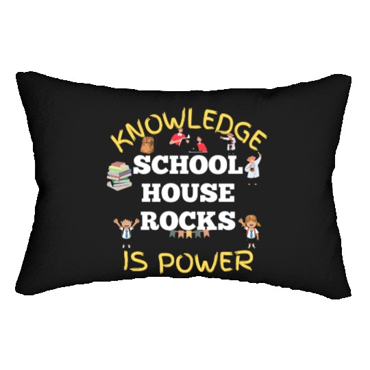 Knowledge Schoolhouse Rock is Power Lumbar Pillows