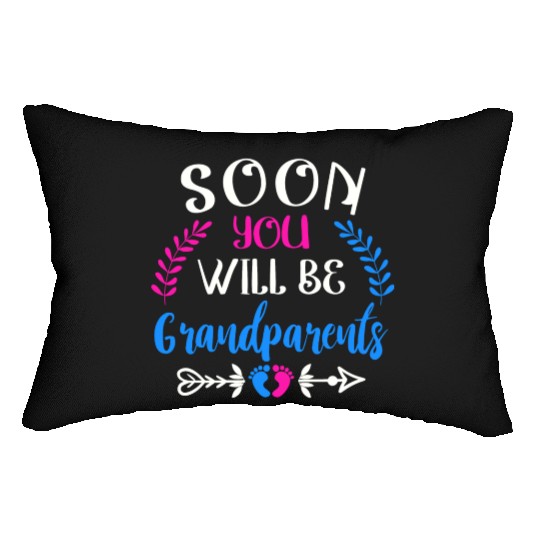 We Will Soon Become Grandparents, Be Grandparents Lumbar Pillows