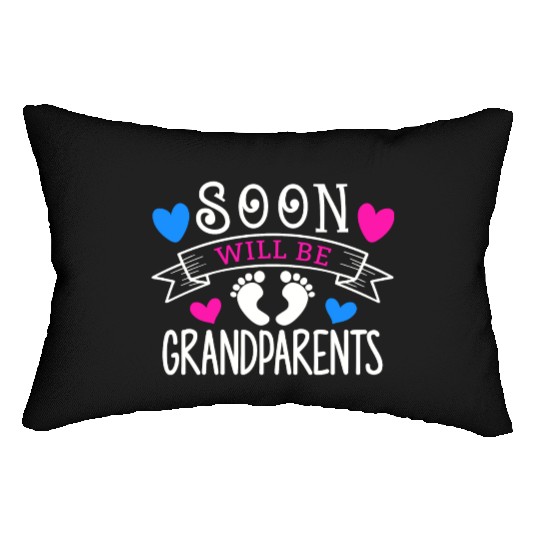 We Will Soon Become Grandparents, Be Grandparents Lumbar Pillows