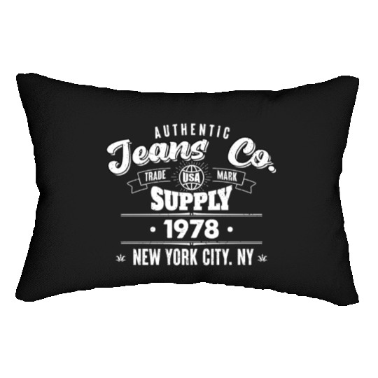 New York City Born In 1978 Vintage Birthday Lumbar Pillows