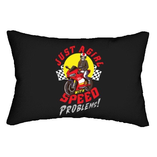 Dirt Bike Dirt Bike Riding Motocross Dirt Biking Lumbar Pillows