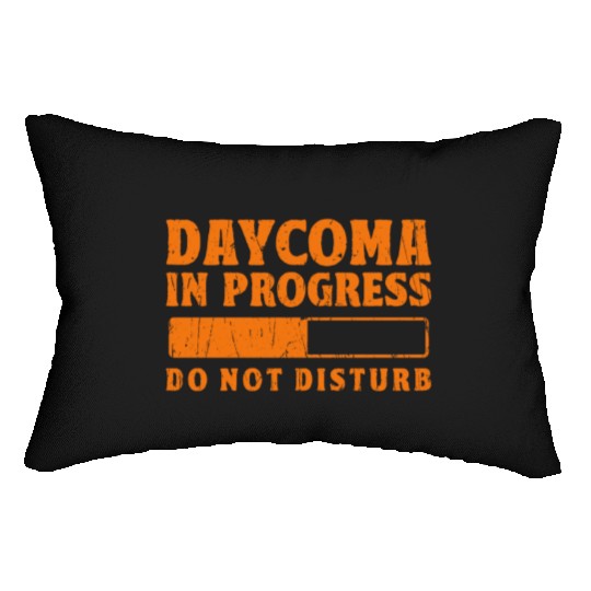 Daycoma in progress Do not Disturb - dreamer Lumbar Pillows