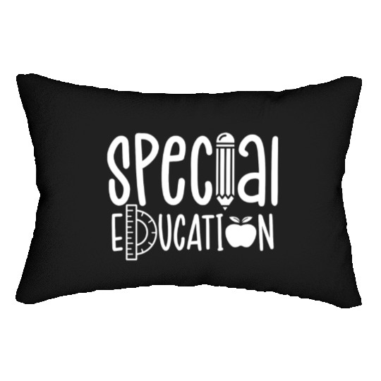 Special Education Cute Awareness Sped Teacher Lumbar Pillows