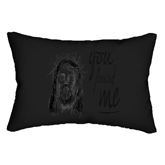 jesus christian Lumbar Pillows