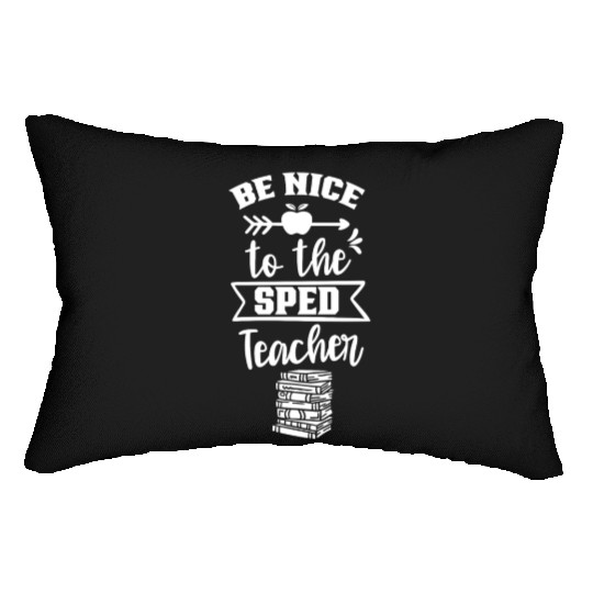 Be Nice To The Sped Teacher Special Education Cute Lumbar Pillows