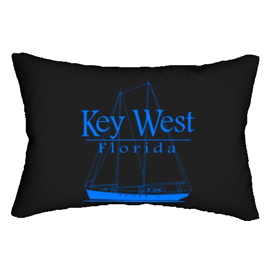 Sailing Key West Florida Vacation Lumbar Pillows