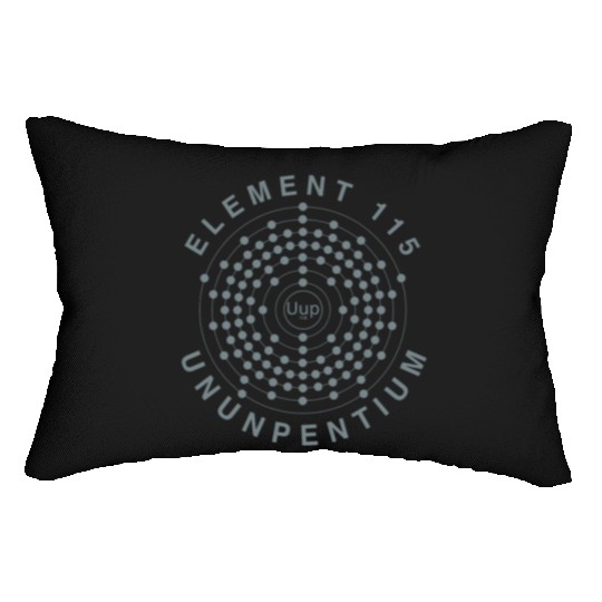 Element 115 Ununpentium Electron Shell Area 51 Ali Lumbar Pillows