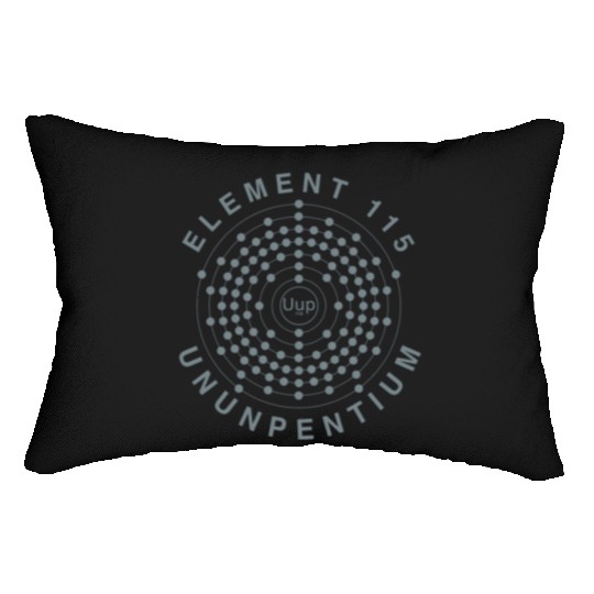 Element 115 Ununpentium Electron Shell Area 51 Ali Lumbar Pillows