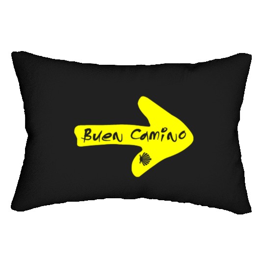 Buen Camino de Santiago Compostela Spain St James Lumbar Pillows