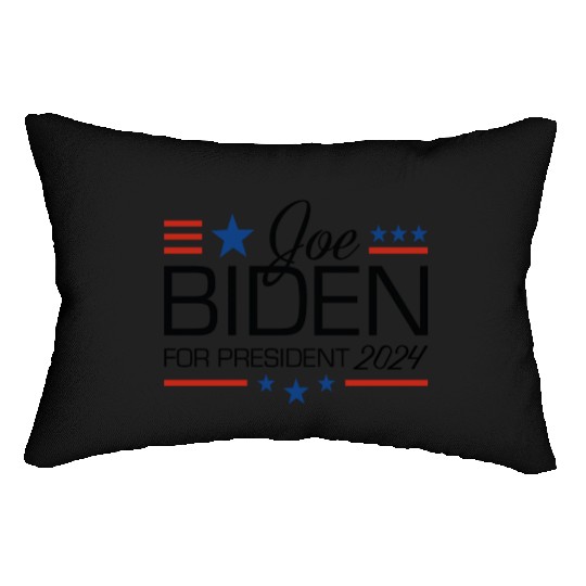 Joe Biden For President 2024 Lumbar Pillows