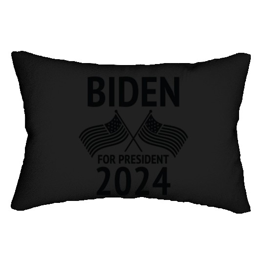 Joe Biden For President 2024 Lumbar Pillows