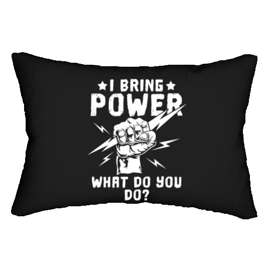 Electrician Construction Electrician Lumbar Pillows