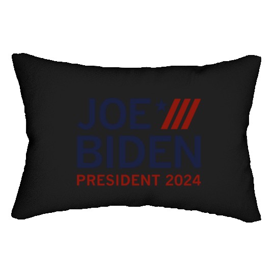 Joe Biden President 2024 Lumbar Pillows