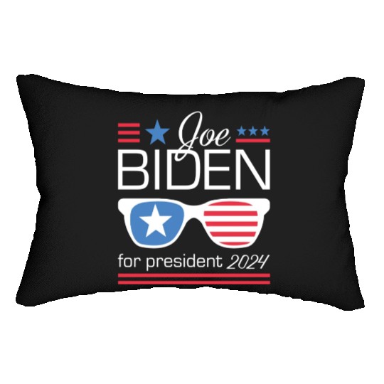 Joe Biden For President 2024 Lumbar Pillows