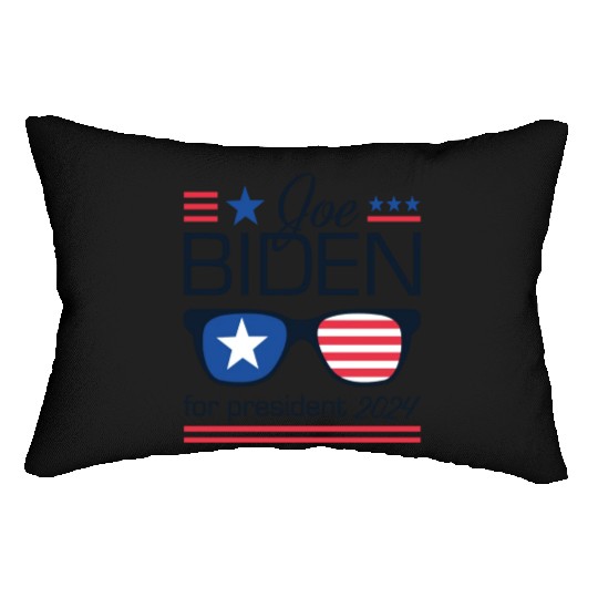 Joe Biden For President 2024 Lumbar Pillows