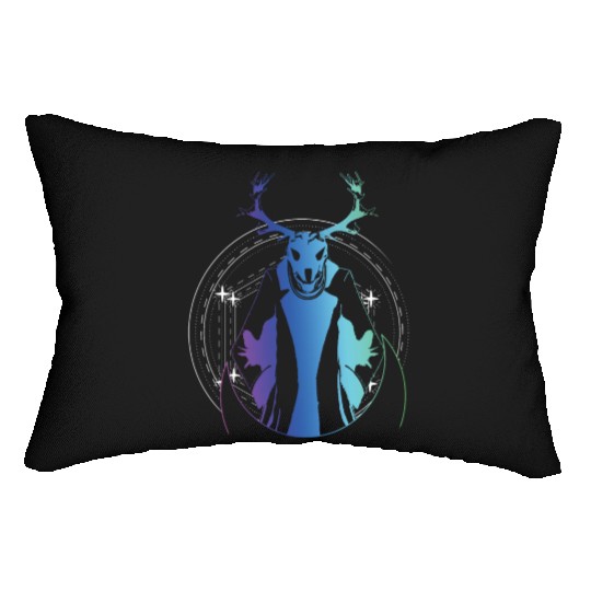 Wendigo Folk Creature Forest Devil Cryptid Lumbar Pillows