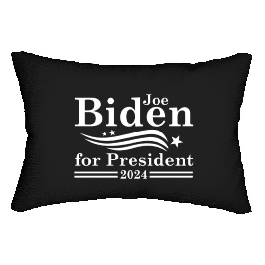 Joe Biden For President 2024 Lumbar Pillows