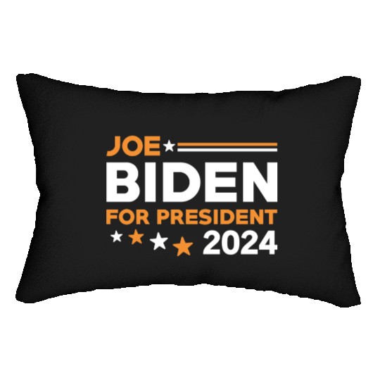 Joe Biden For President 2024 Lumbar Pillows