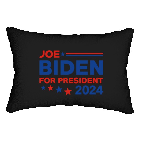 Joe Biden For President 2024 Lumbar Pillows