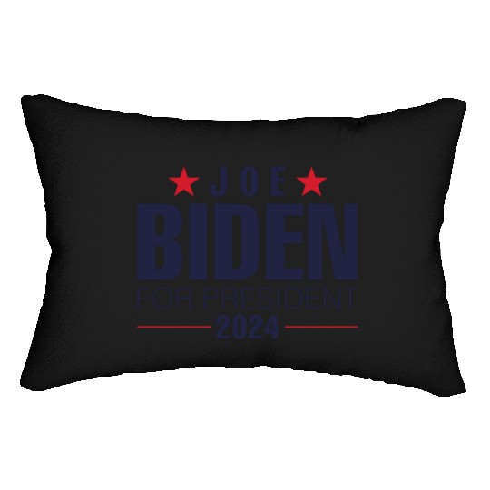 Joe Biden For President 2024 Lumbar Pillows