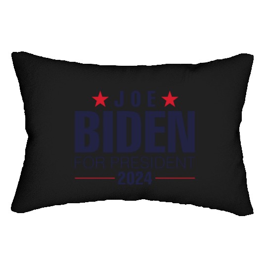 Joe Biden For President 2024 Lumbar Pillows