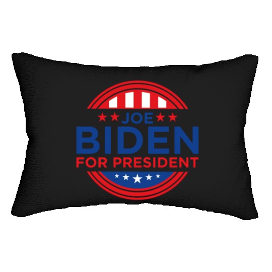 Joe Biden For President Lumbar Pillows