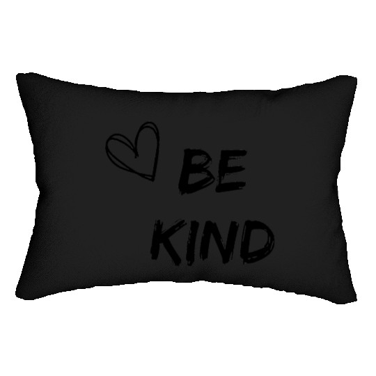 Womens Be Kind Lumbar Pillows Cute Graphic Blessed Lumbar Pillows