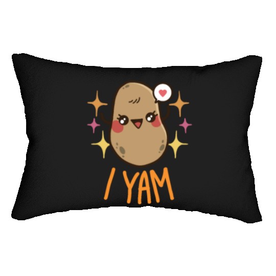 She's My Sweet Potato - I Yam Lumbar Pillows