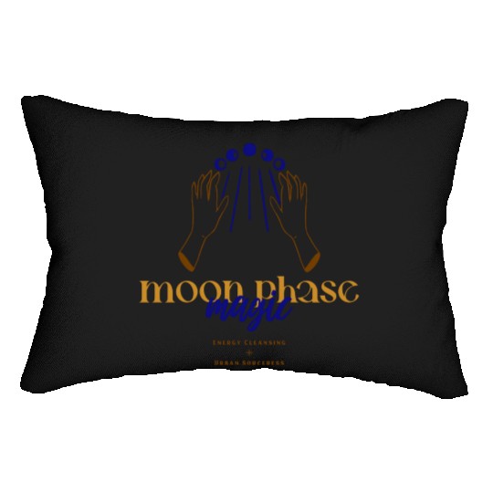 logo creator featuring planet graphics Lumbar Pillows