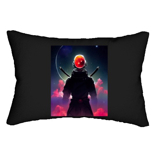 Astronaut Samurai Lumbar Pillows
