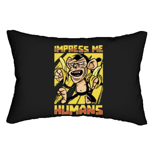 Monkey Banana Lumbar Pillows