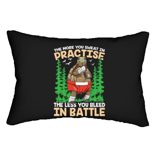 Turtle Karate Martial Arts Training MMA Lumbar Pillows