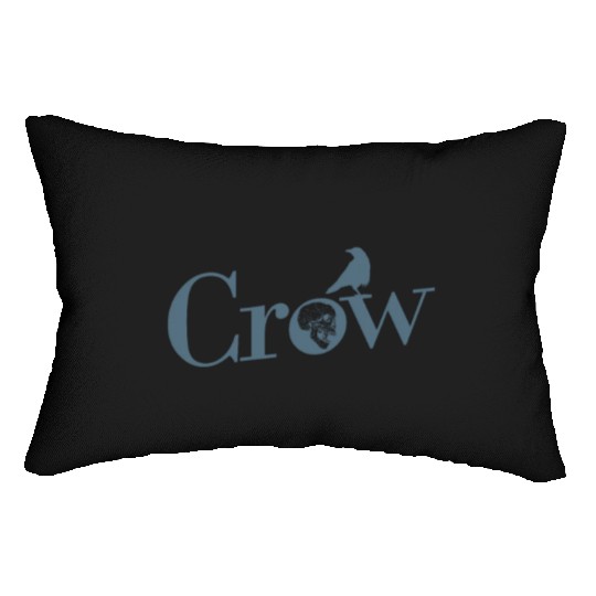 Crow Animal Bird Environment and Nature Lumbar Pillows