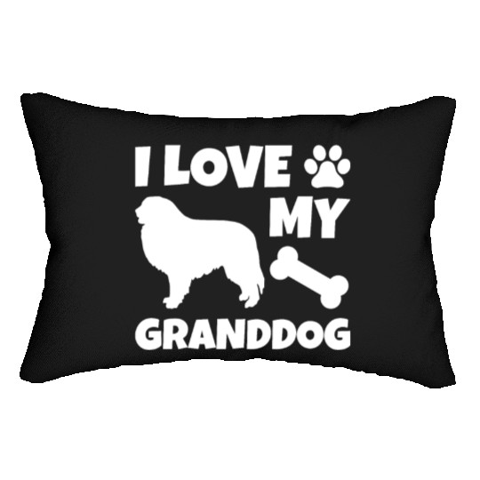 I Love My Granddog Great Pyrenees Lumbar Pillows