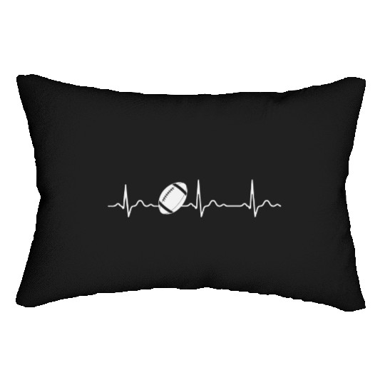 Rugby Heart beat Lumbar Pillows