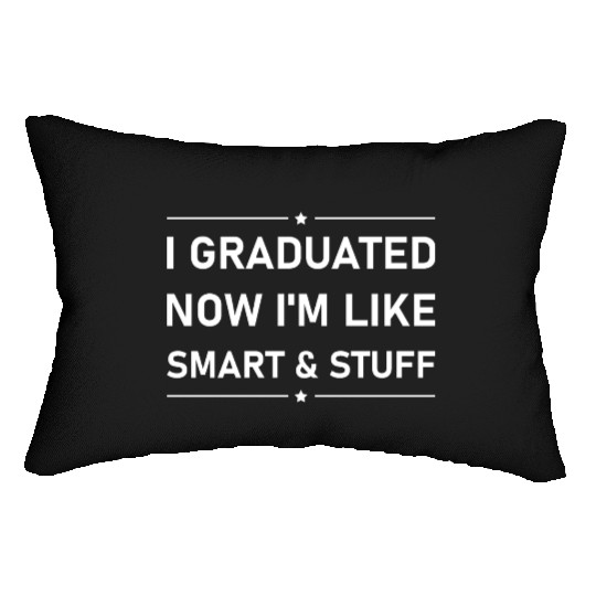 Funny College High School Graduation Gift Senior Lumbar Pillows