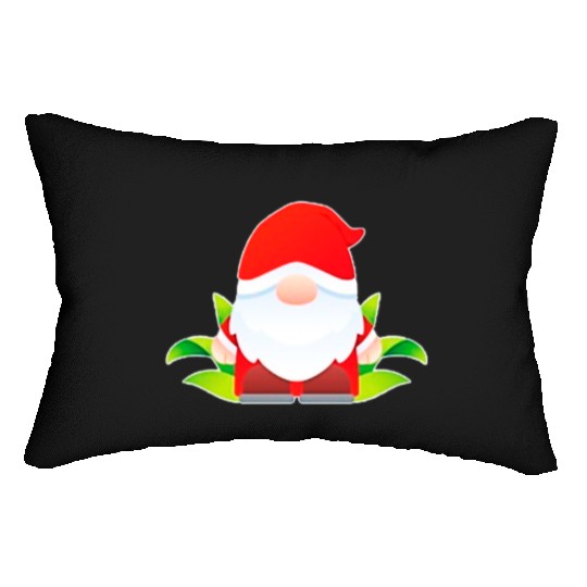 Christmas Cute Gnomes Lumbar Pillows