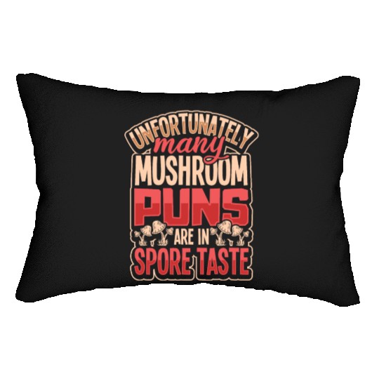 Morels Mushroom Picker Mushroom Farmer Mushroom Lumbar Pillows