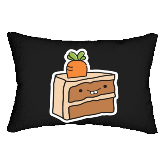 Carrot Cake Sweet Carrot Cake Lumbar Pillows
