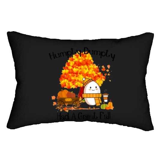 Humpty Dumpty Had A Great Fall Thanksgiving Autumn Lumbar Pillows