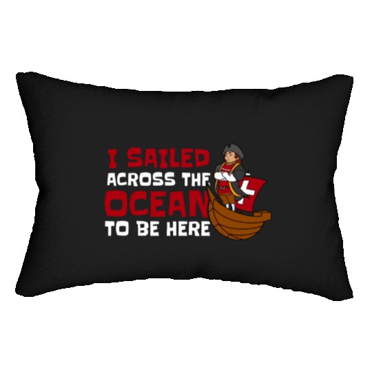 Columbus Day 1492 Lumbar Pillows
