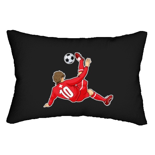 Swiss National Soccer Team I Football Switzerland Lumbar Pillows