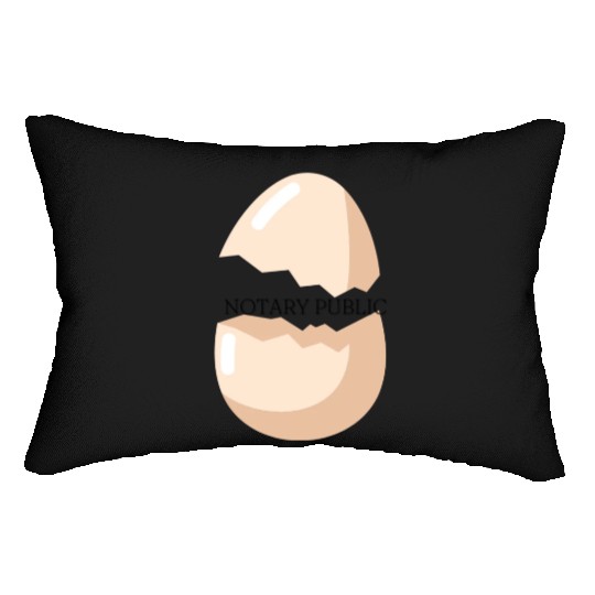 Easter Egg Notary Lumbar Pillows