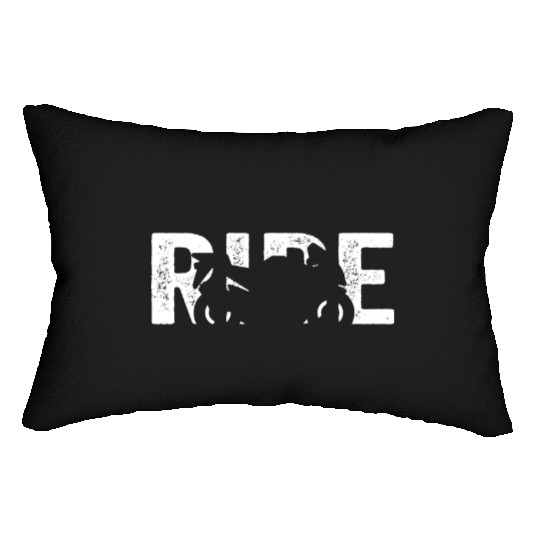 Motorbike Biker Racing Machine Men And Women Lumbar Pillows